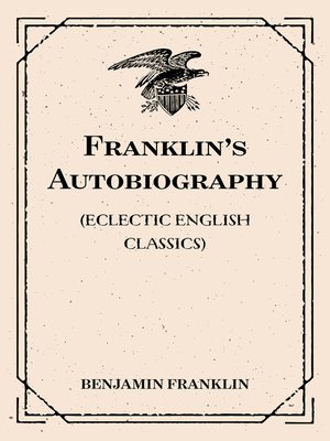 cover image of Franklin's Autobiography